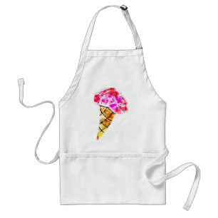 Ice Cream Cone Adult Apron