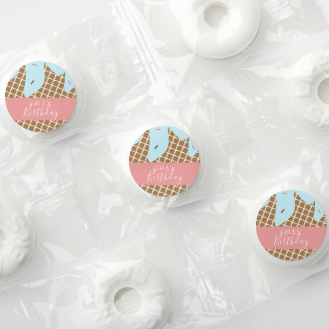 Ice Cream Cone Birthday Party Candy Favors (Assorted)