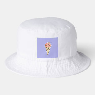 Ice cream, cone 🍦 bucket, hat. bucket hat