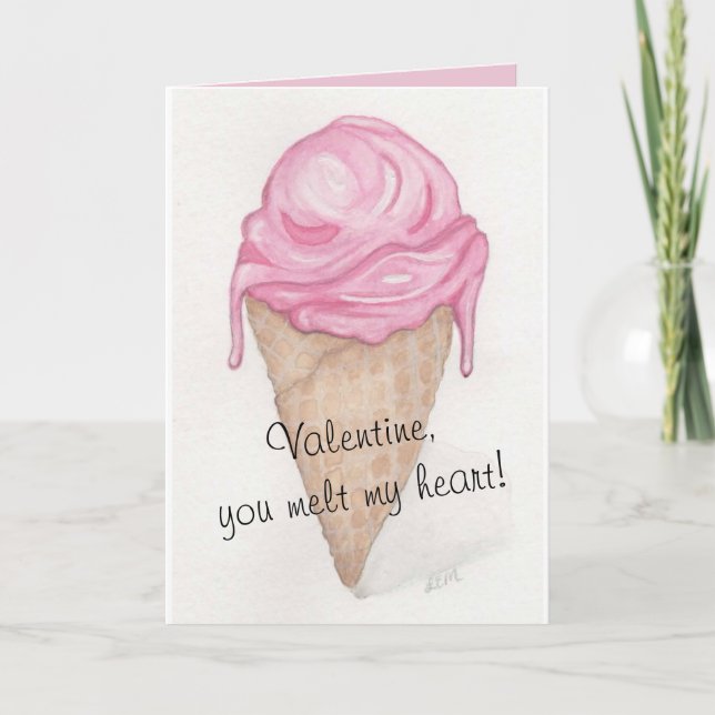 Ice Cream Cone Card (Front)