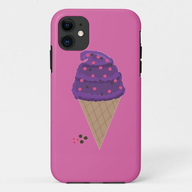 Ice Cream Cone Case-Mate iPhone Case (Back)