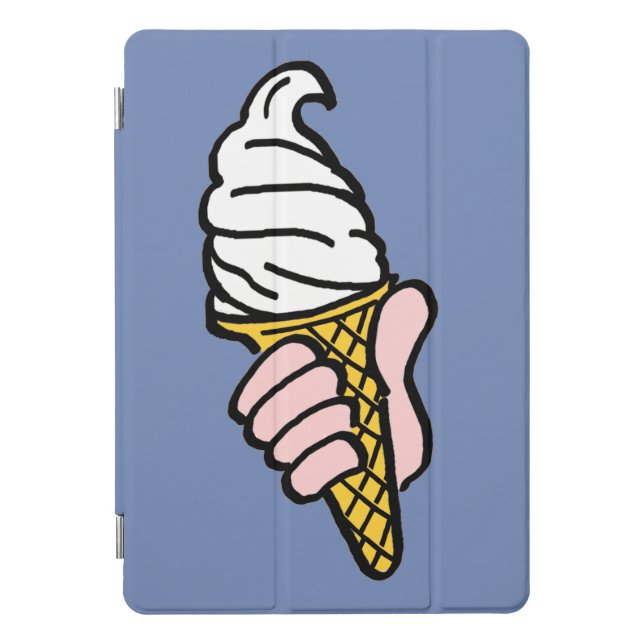 Ice Cream Cone Design iPad Pro Cover (Front)