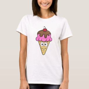 Ice Cream Cone Emoji T-Shirt