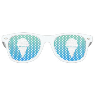ice cream cone fade retro sunglasses