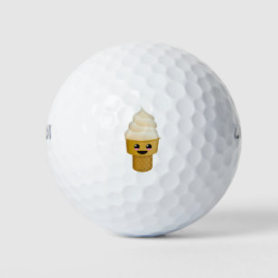 Ice cream cone ! golf balls