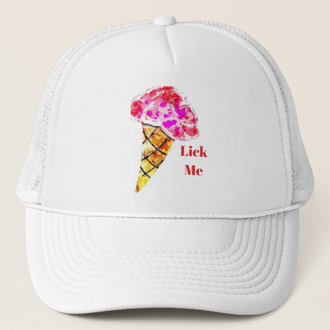 Ice Cream Cone Hat (Front)