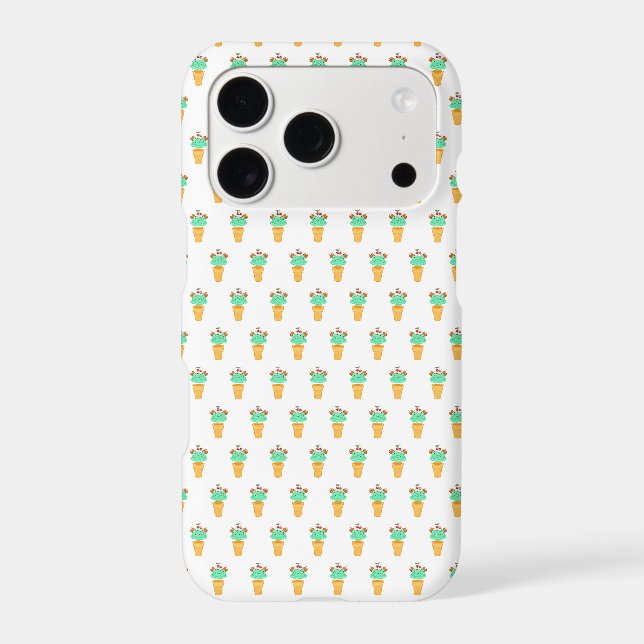 ice cream cone iphone case (Back)