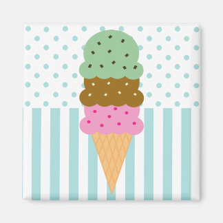 Ice Cream Cone Magnet
