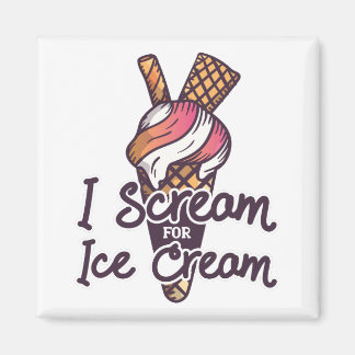 Ice Cream Cone Magnet