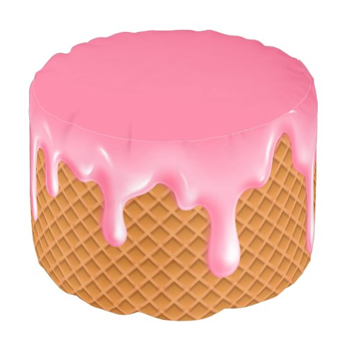 Ice Cream Cone Pouf