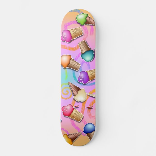 ICE CREAM CONE SKATEBOARD DECK (Front)