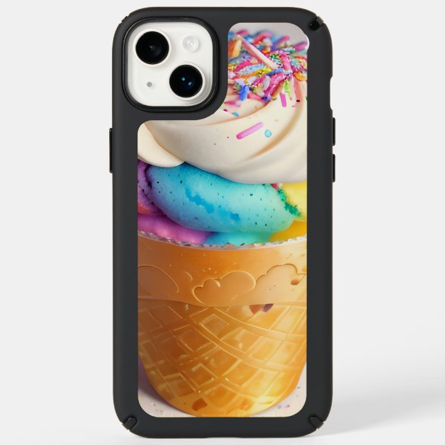 Ice Cream Cone Sprinkles Speck iPhone Case (Front)