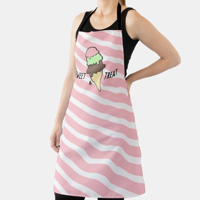 Ice Cream Cone Sweet Treat Apron (Insitu)