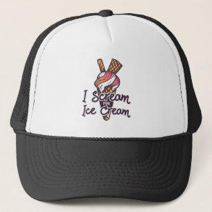 Ice Cream Cone Trucker Hat