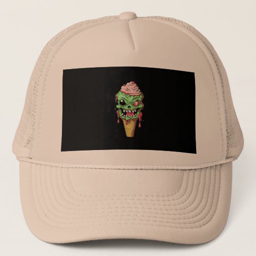 ice_cream_cone_with_little_monster_collection 5 trucker hat