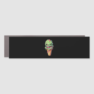 ice-cream-cone-with-little-monster-collection(7) car magnet