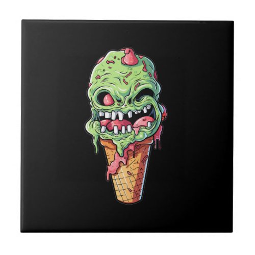 ice_cream_cone_with_little_monster_collection7 ceramic tile