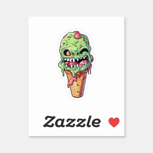 ice_cream_cone_with_little_monster_collection7 sticker