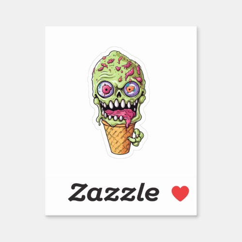 ice_cream_cone_with_little_monster_collection sticker