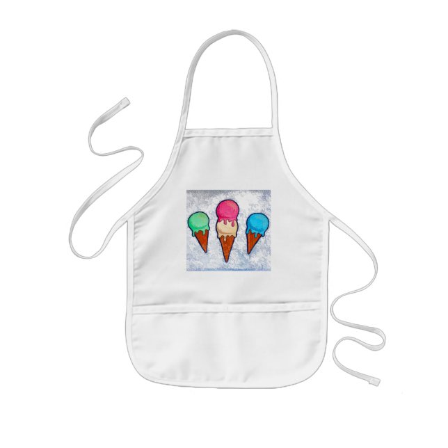 Ice Cream Cones Apron (Front)