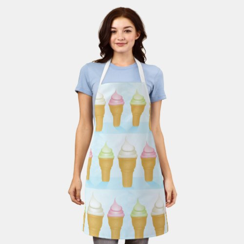 Ice Cream Cones Apron