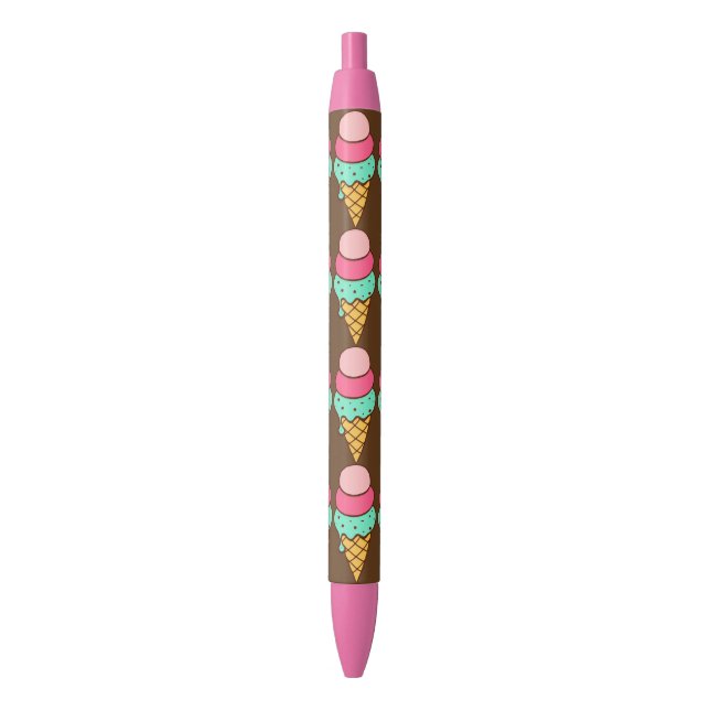 Ice Cream Cones Cute Writing Pen (Front Vertical)