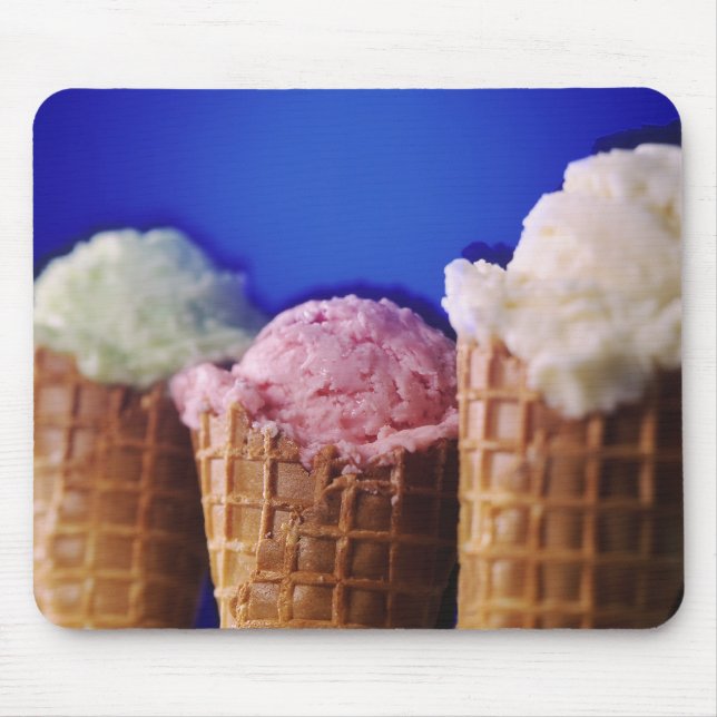 Ice Cream Cones Mousepad (Front)