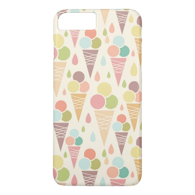 Ice cream cones pattern Case-Mate iPhone case (Back)