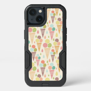 Ice cream cones pattern iPhone 13 case
