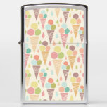 Ice cream cones pattern zippo lighter
