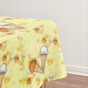 Ice Cream Cones Tablecloth