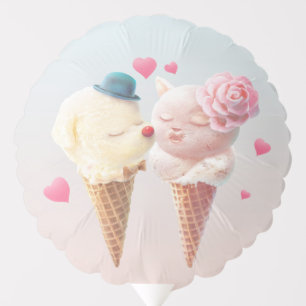 Ice Cream Couple – Love at First Lick Balloon