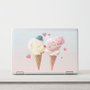 Ice Cream Couple – Love at First Lick HP Laptop Skin