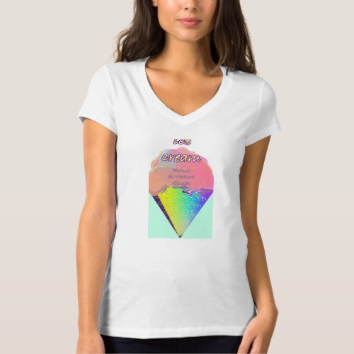 Ice Cream Cures Whatever Ails You T_Shirt