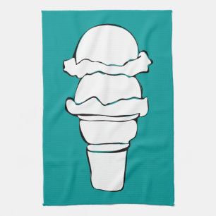 ice cream curls towel