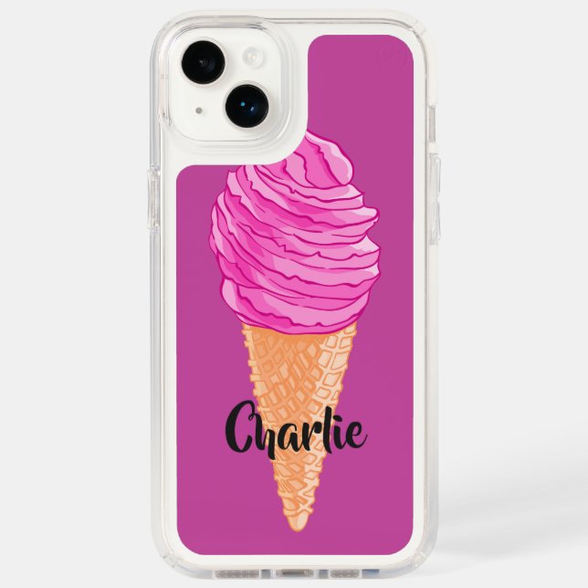 Ice Cream custom name phone cases (Front)