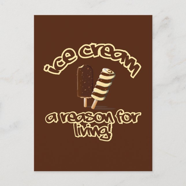 Ice Cream custom postcard (Front)