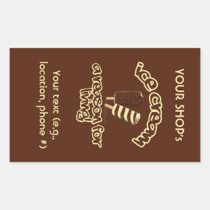 Ice Cream custom stickers