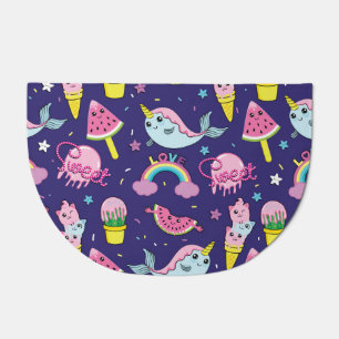 Ice Cream: Cute Seamless Doormat