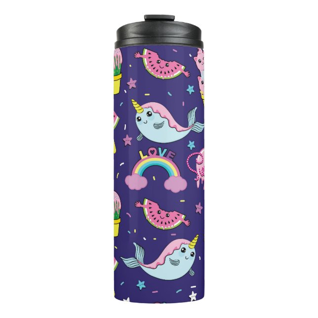 Ice Cream: Cute Seamless Thermal Tumbler (Front)