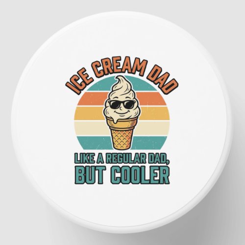 Ice Cream Dad Vintage Funny Cooler Dad Shirt Desig Mini Candle Favors