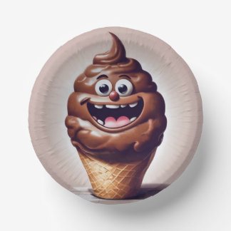 Ice Cream Days - cute scoop Paper Bowls