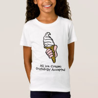 Ice Cream Design with Icecream Cone or Cornet