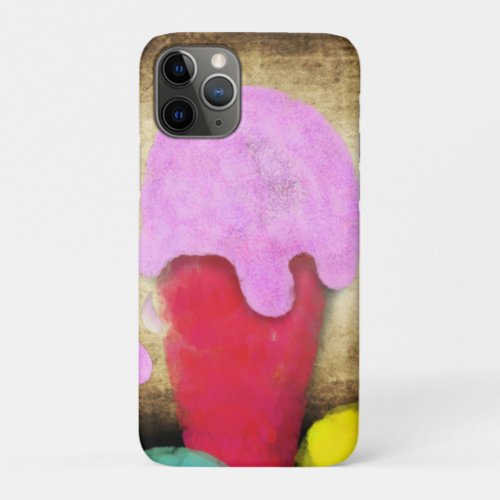 Ice-cream dessert iPhone 11 pro case