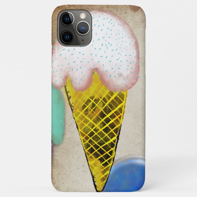 Ice-cream dessert iPhone / iPad case (Back)