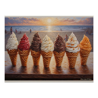 Ice Cream Dreams Are Made of These Poster