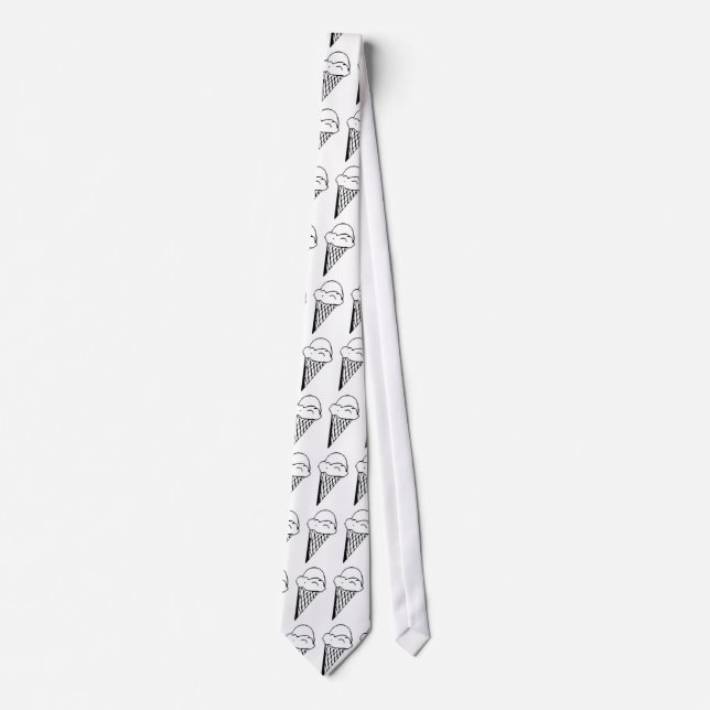 Ice Cream Dressy 2 Neck Tie (Front)