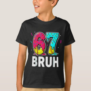 Ice Cream Dripng Softball Drip Fun 6 7 Six Seven M T-Shirt
