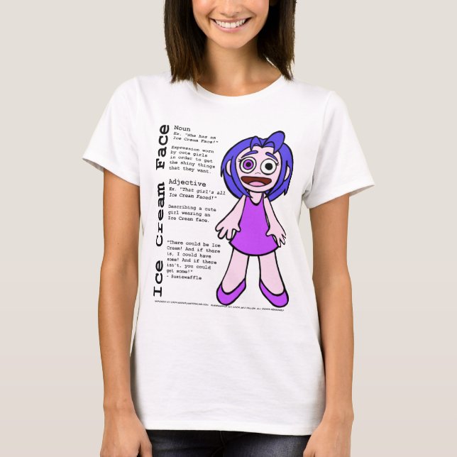 Ice Cream Face T-Shirt (Front)