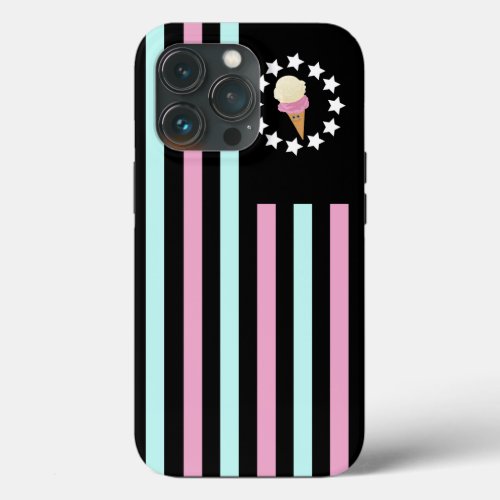 Ice Cream _ Flag iPhone 13 Pro Case